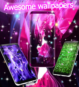 اسکرین شات 2 برنامه Awesome wallpapers for android