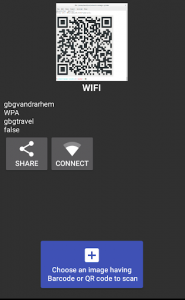 اسکرین شات برنامه QR Code, Barcode Scanner  & Generator 3