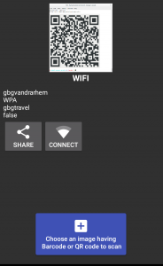 اسکرین شات برنامه QR Code Scanner  & Generator 3