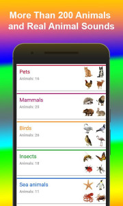 اسکرین شات 1 برنامه Kids' World of Animals