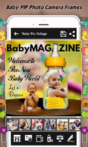 اسکرین شات برنامه Baby Photo Editor-Name, Frames 5