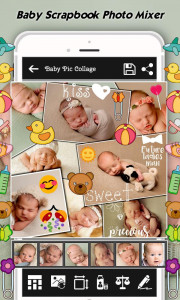 اسکرین شات برنامه Baby Photo Editor-Name, Frames 7
