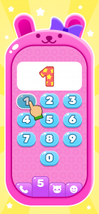 اسکرین شات 4 بازی Baby phone - Games for Kids 2+
