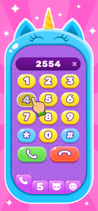 اسکرین شات 1 بازی Baby phone - Games for Kids 2+
