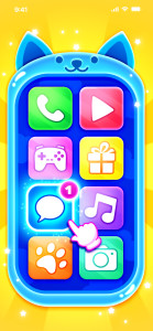 اسکرین شات 2 بازی Baby phone - Games for Kids 2+