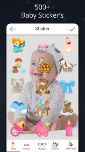 اسکرین شات برنامه Baby Photo Editor App Frames 7
