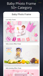 اسکرین شات برنامه Baby Photo Editor App Frames 4