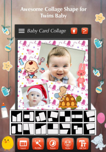 اسکرین شات برنامه Baby Collage Photo Maker 4