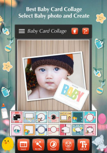 اسکرین شات برنامه Baby Collage Photo Maker 3
