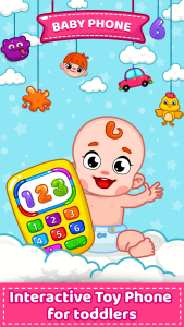 اسکرین شات 1 بازی Baby Phone for Toddlers Games