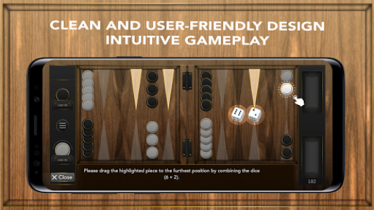 اسکرین شات بازی Backgammon Classic Free 4