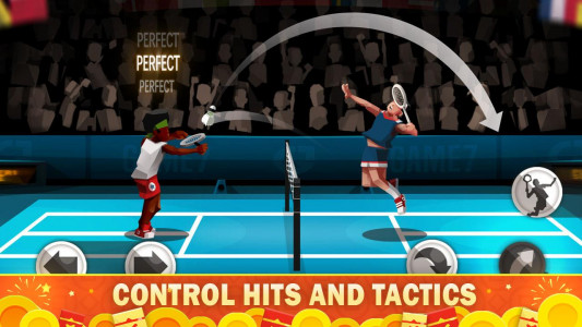 اسکرین شات بازی Badminton League 1