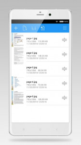اسکرین شات برنامه Image to PDF Converter 1