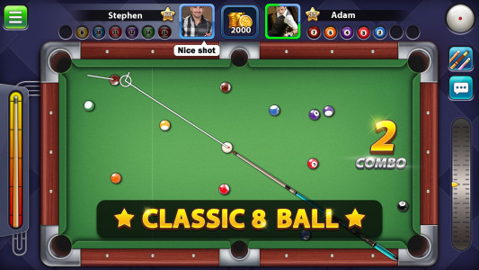 اسکرین شات بازی 8 Ball & 9 Ball : Online Pool 1