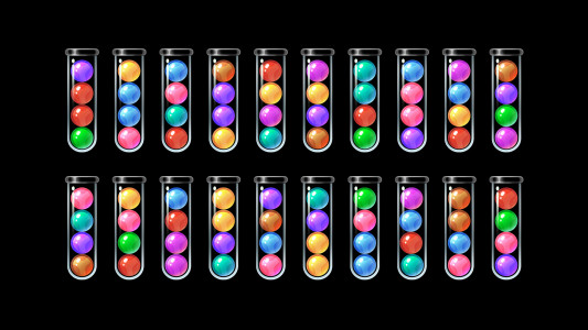 اسکرین شات 7 بازی Ballsorter: Ball Sort Puzzle