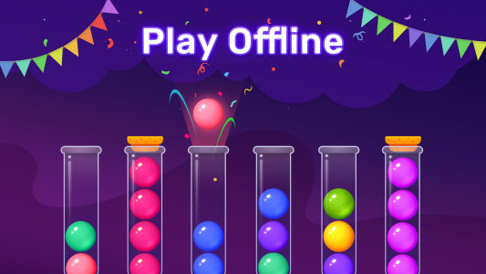 اسکرین شات 8 بازی Ball Sort - Color Sort Puzzle!