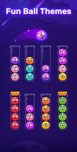 اسکرین شات 2 بازی Ball Sort - Color Sort Puzzle!