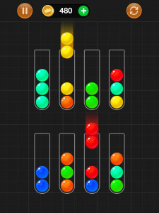 اسکرین شات بازی Wooden Ball Sort - Puzzle Game 3