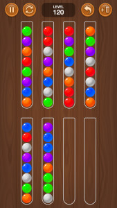 اسکرین شات 2 بازی Wooden Ball Sort - Puzzle Game