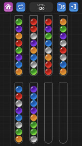 اسکرین شات 2 بازی Ball Sort Puzzle - Color Game
