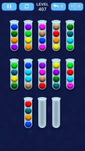 اسکرین شات 3 بازی Ball Sort Puzzle