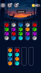 اسکرین شات 1 بازی Color Ball Sort - Puzzle Game