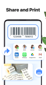 اسکرین شات 6 برنامه Barcode Guru: Barcode Generate