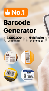 اسکرین شات برنامه Barcode Generator & Scanner 1