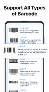 اسکرین شات برنامه Barcode Generator & Scanner 3