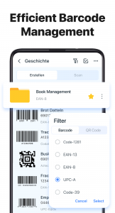 اسکرین شات برنامه Barcode Generator & Scanner 8