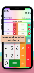 اسکرین شات برنامه Hours Minutes Calculator Time 3