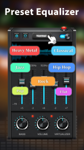 اسکرین شات 4 برنامه Equalizer - Bass Booster EQ