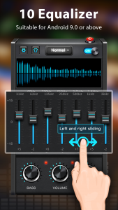 اسکرین شات برنامه Equalizer - Bass Booster EQ 2