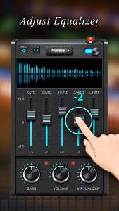اسکرین شات برنامه Equalizer - Bass Booster EQ 3