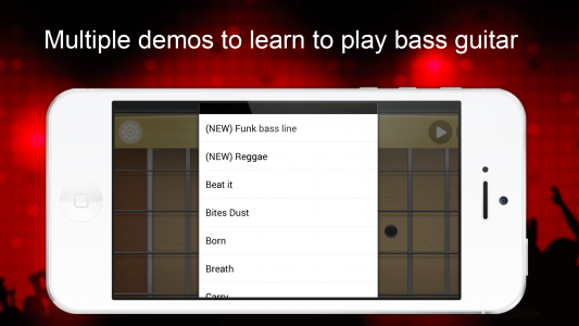 اسکرین شات بازی Bass Guitar Solo 2