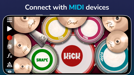 اسکرین شات 6 بازی Drum Solo Studio: drums set