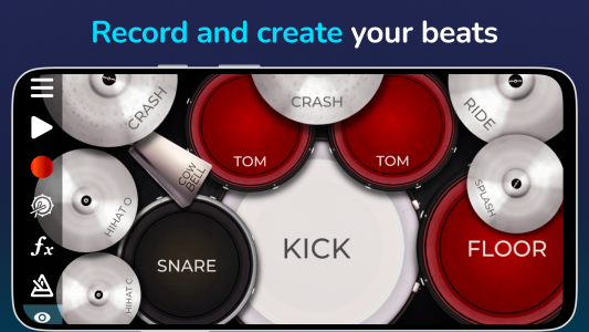 اسکرین شات 4 بازی Drum Solo Studio: drums set