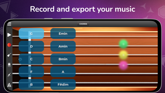 اسکرین شات بازی Guitar Solo: chords scales Fx 5