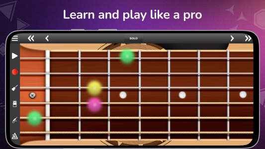 اسکرین شات 1 بازی Guitar Solo: chords scales Fx