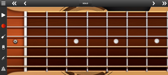 اسکرین شات بازی Guitar Solo Studio 1