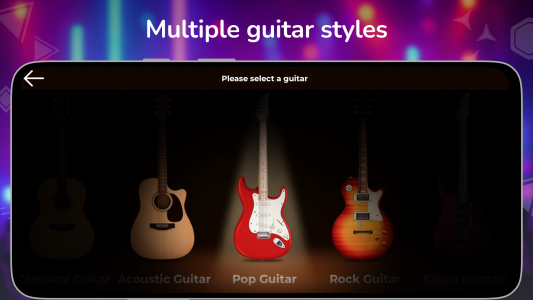 اسکرین شات 2 بازی Guitar Solo: chords scales Fx