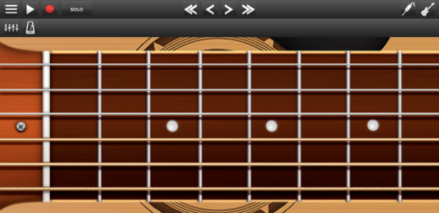 اسکرین شات بازی Guitar Solo Studio 1