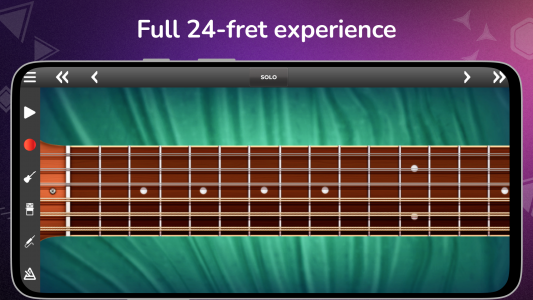 اسکرین شات 6 بازی Guitar Solo: chords scales Fx