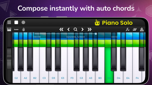 اسکرین شات 6 بازی Piano Solo HD