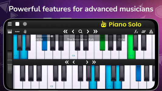 اسکرین شات 5 بازی Piano Solo HD