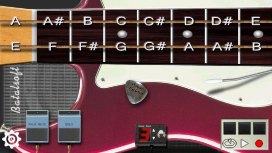 اسکرین شات بازی Power guitar HD 1