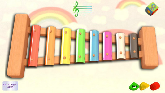 اسکرین شات بازی Xylophone for Learning Music 1