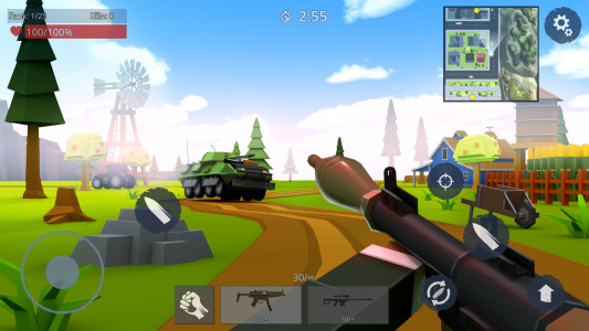 اسکرین شات بازی Rules of Battle：Online Gun FPS 3