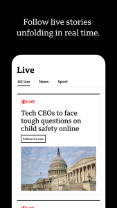 اسکرین شات 6 برنامه bbc news (بی بی سی فارسی)