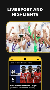 اسکرین شات 3 برنامه BBC Sport - News & Live Scores